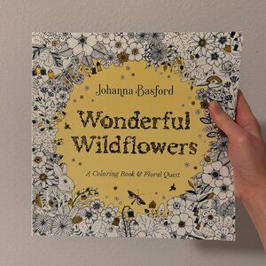 Wonderful Wildflowers Adult Coloring Book